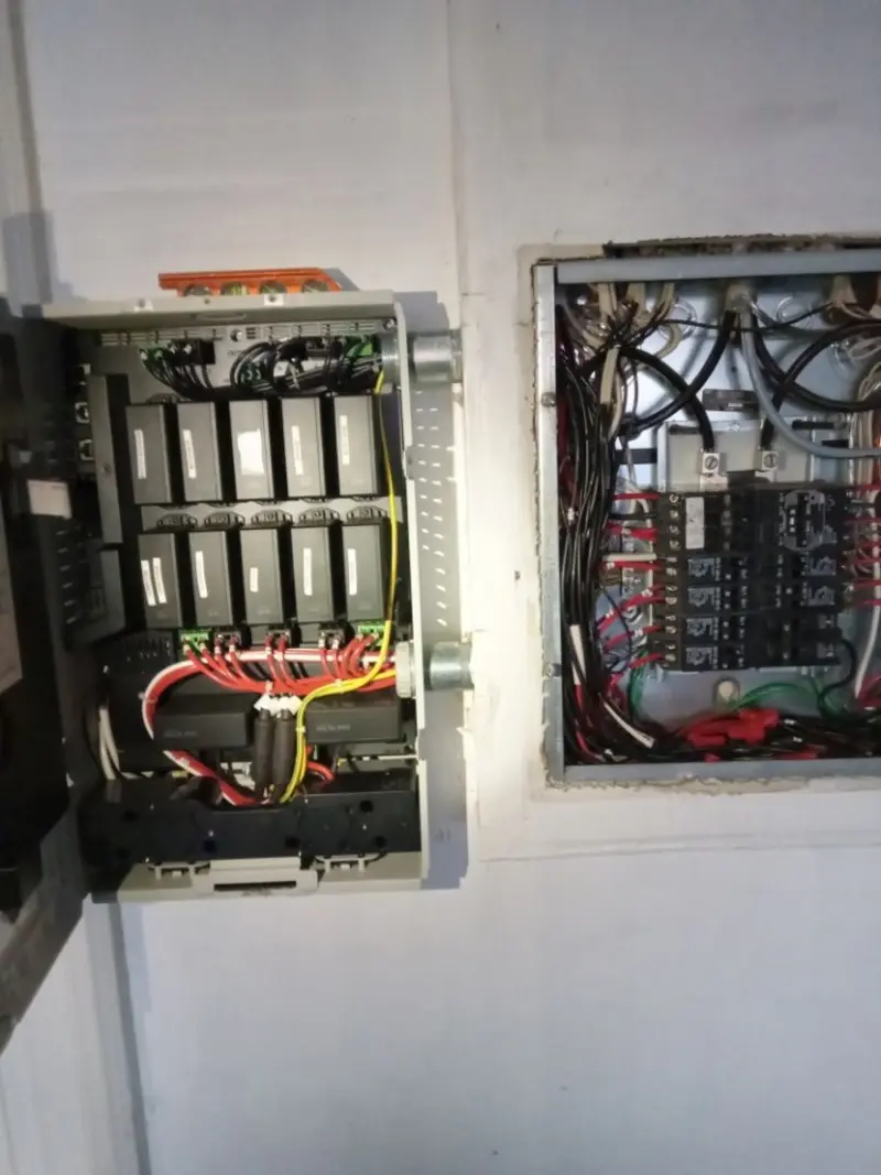 Electrical panel upgrade completed for Ring Doorbell Installation in Oakland